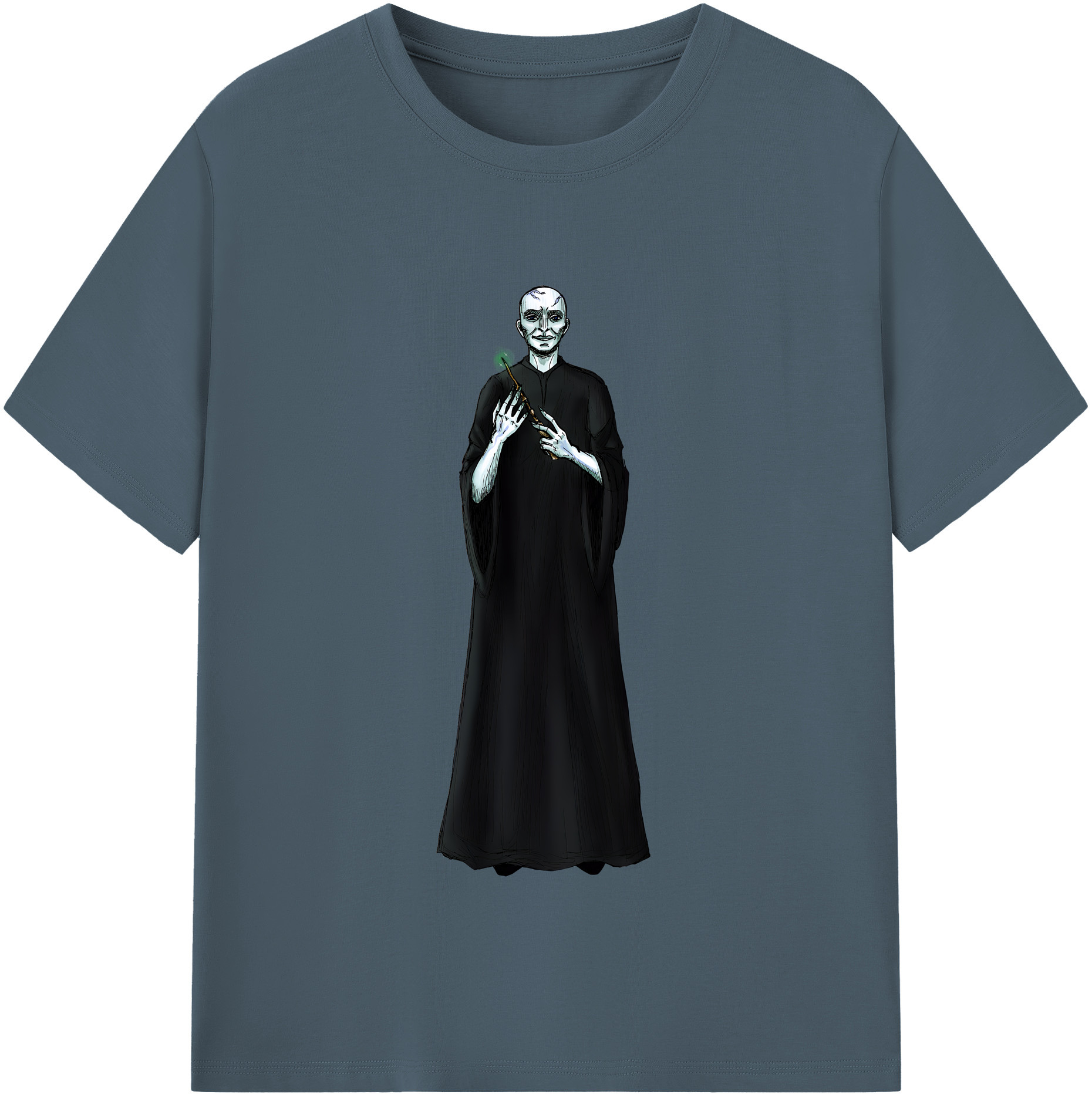 （画像用） Harry Potter ハリー・ポッターシリーズ 綿100％半袖Tシャツ（フロントプリント）